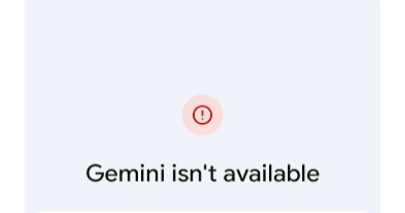 Dấu hiệu và triệu chứng của mã lỗi 1095 trên Google Gemini