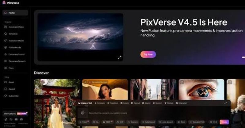 tính năng nổi bật giúp PixVerse AI chiếm lĩnh trái tim nhà sáng tạo