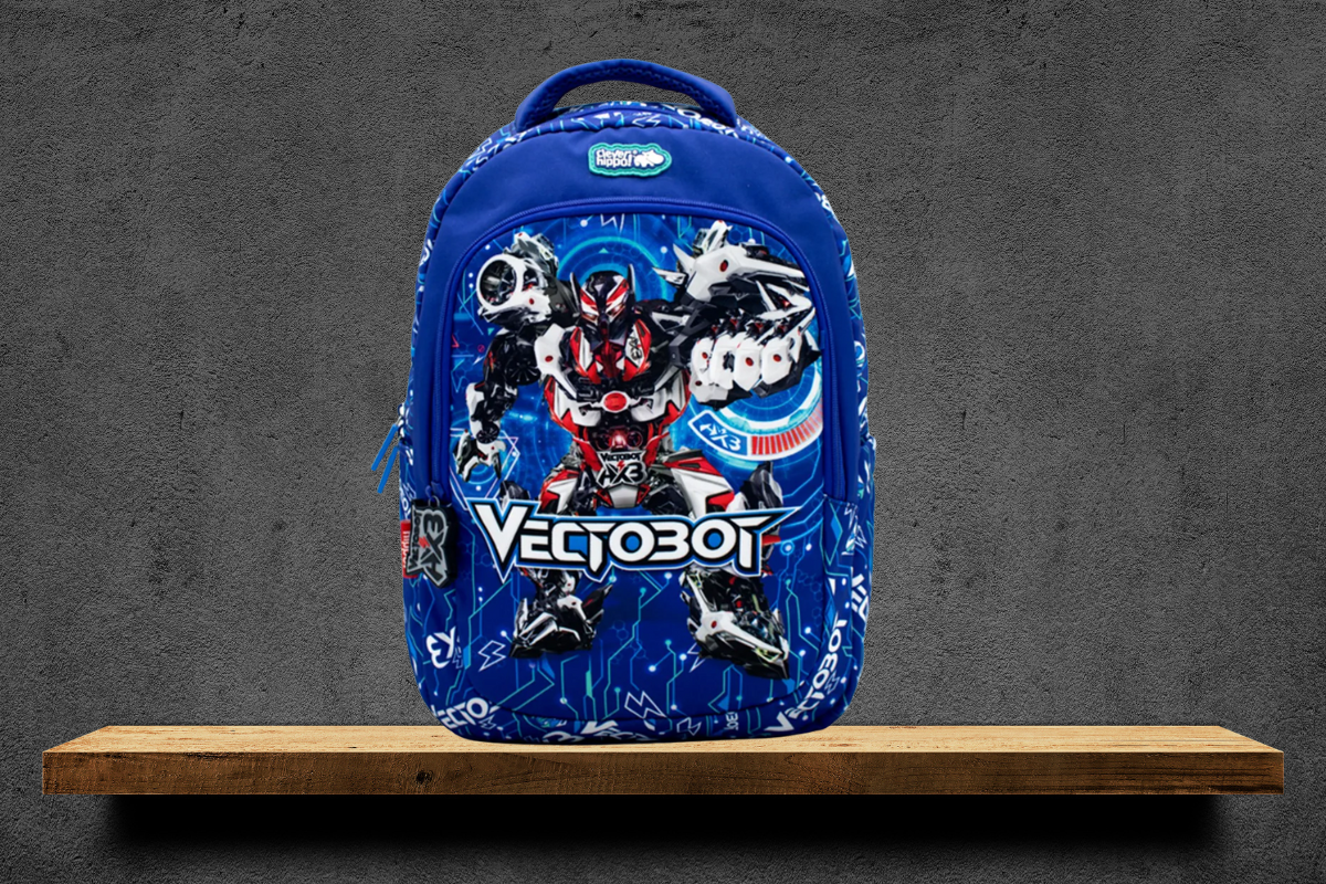 Ba lô Easy Go Robo Vectobot trọng lượng nhẹ, thiết kế êm ái