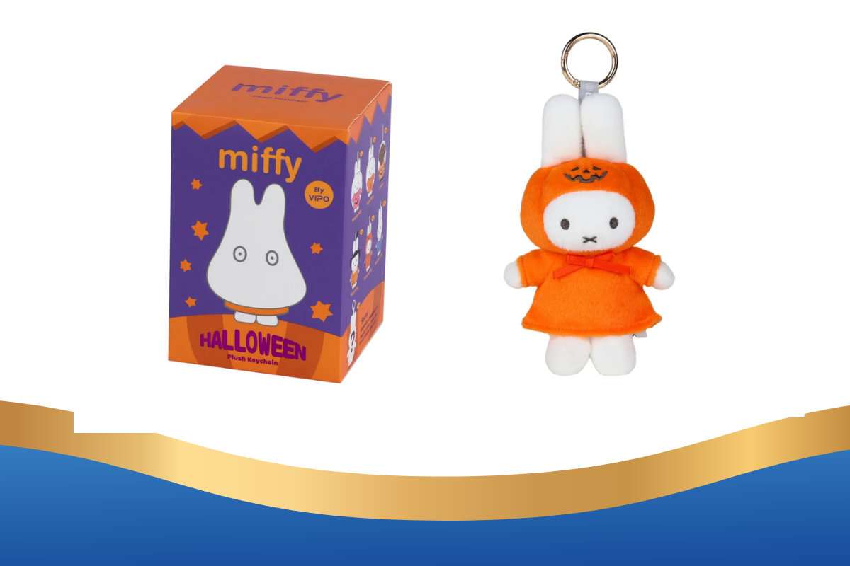 Móc Khóa Nhung Halloween Hình Thỏ Dễ Thương Cho Mùa Lễ Hội